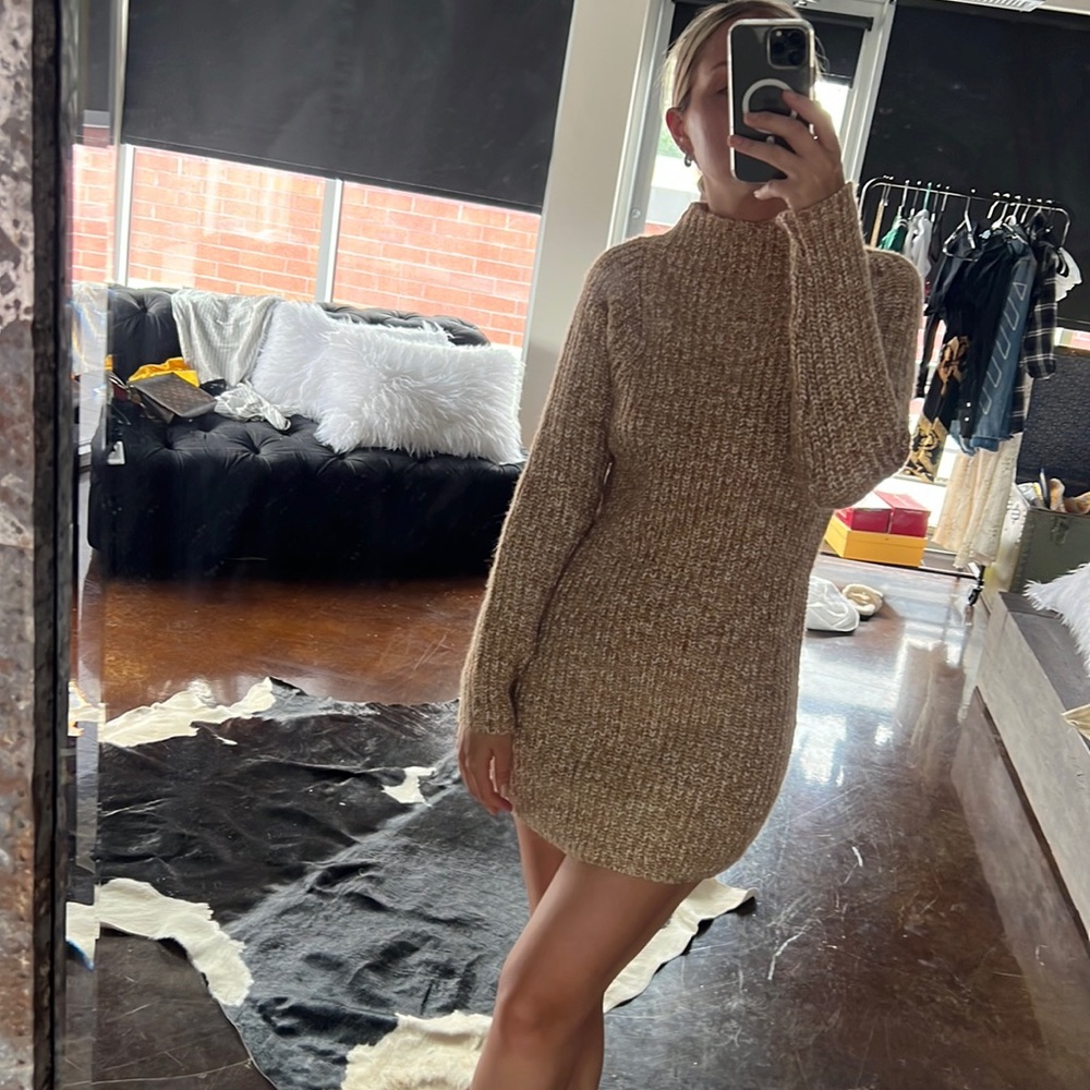 Majorelle sweater dress
